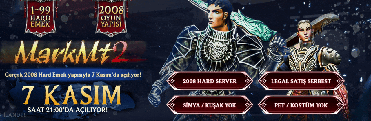 Markmt2 - Metin2 Oldschool Server Banner