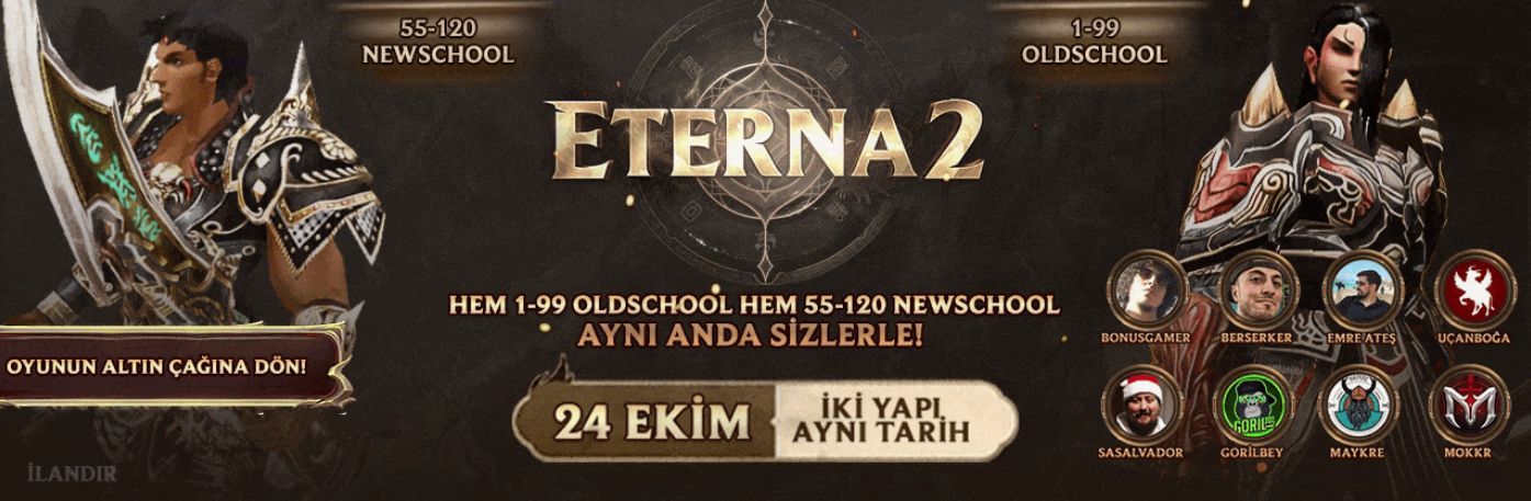 Eterna2 - Metin2 Farm Server Banner