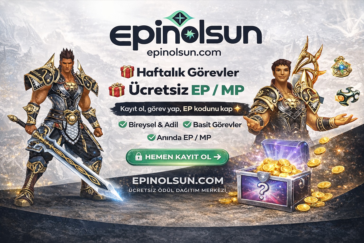 Epinolsun - Metin2 Farm Server Banner